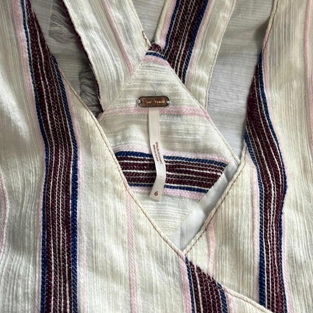 Button up corduroy free people dress